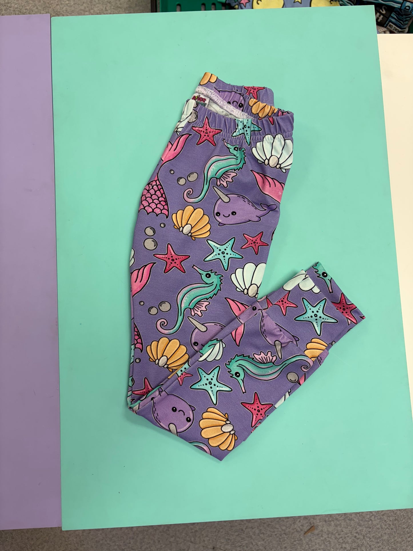 Pre Made Sea Friends Leggings