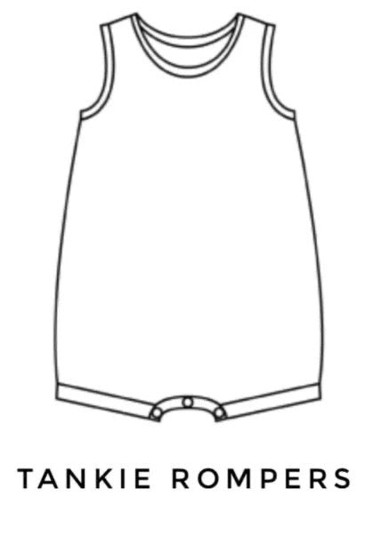 Silly Goose Tankie Romper