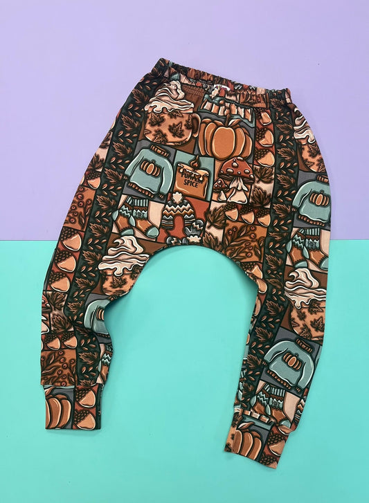 Pre Made Spiced Pumpkin Baggy Harems