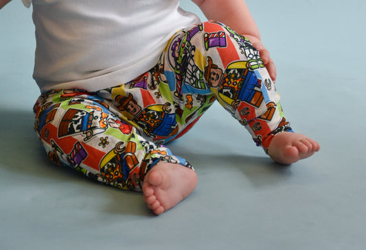 Pre Made Toy Figures Kids Baggy Harems - Colorful & Comfy Pants for Little Toybox Adventurers