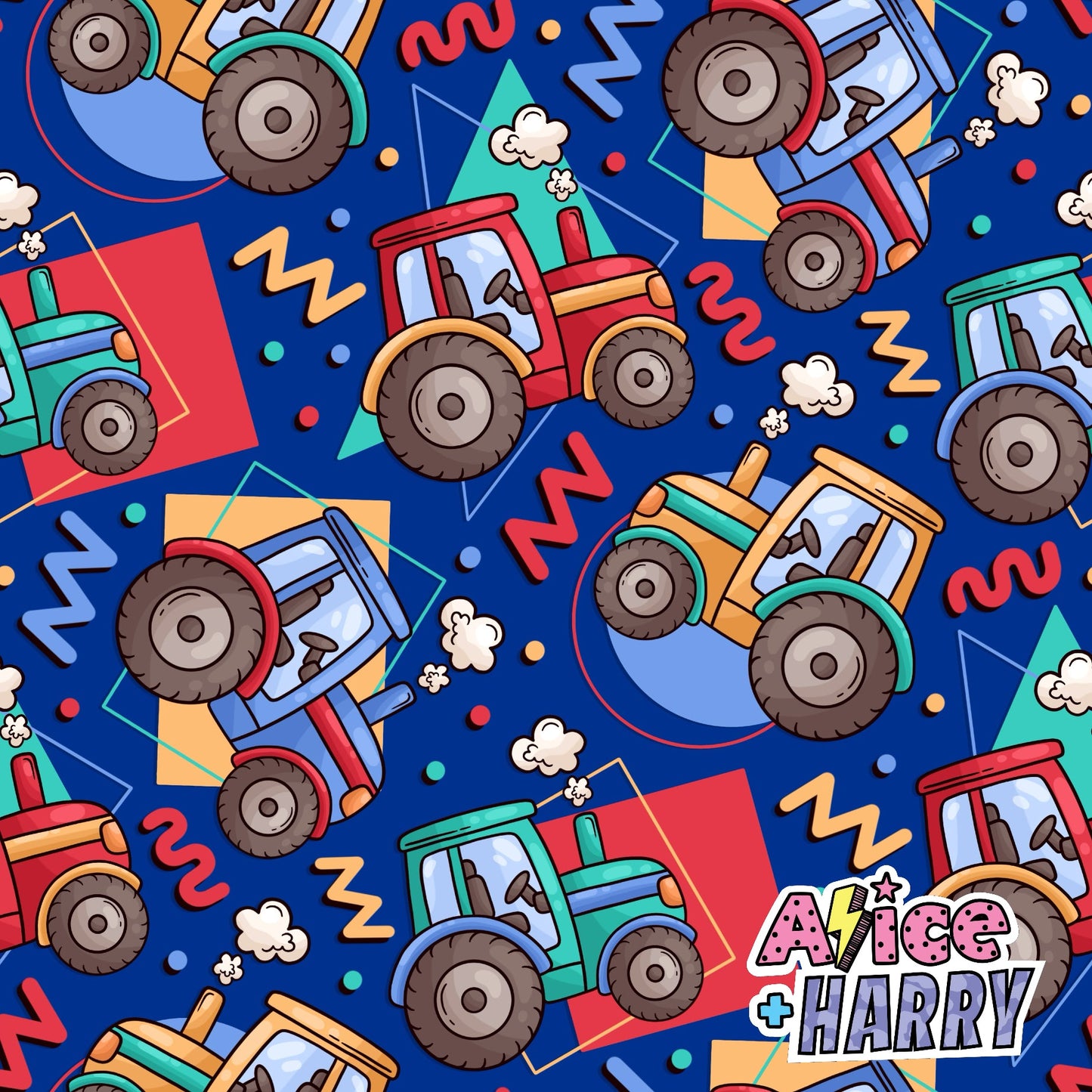 Retro Tractors Sweatshirt