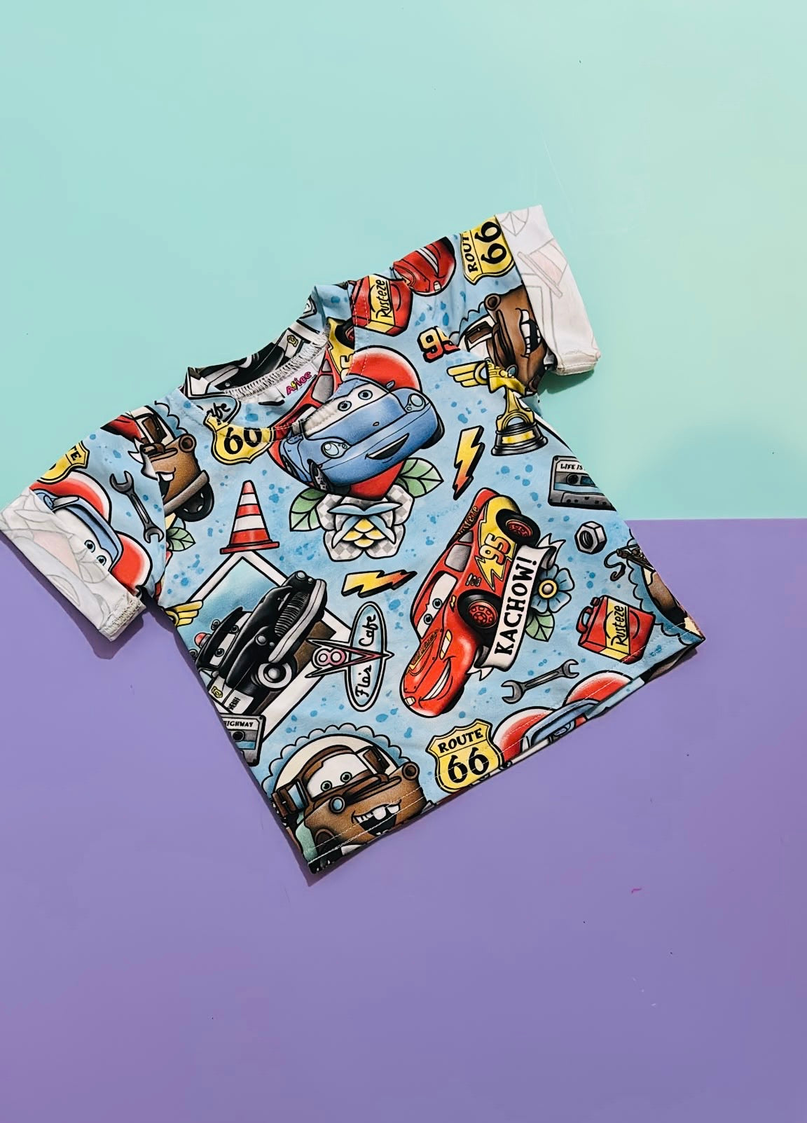 Pre Made Car Tatz Blue Relaxed Tee