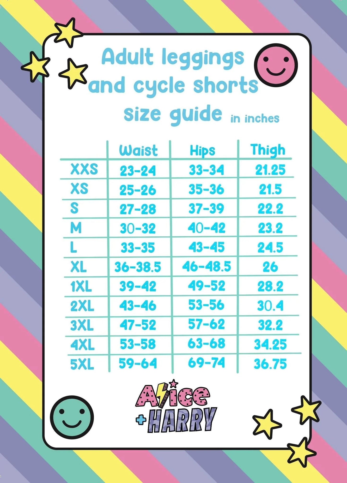 Pre Made Comfy Adult Leggings - 90s Chick