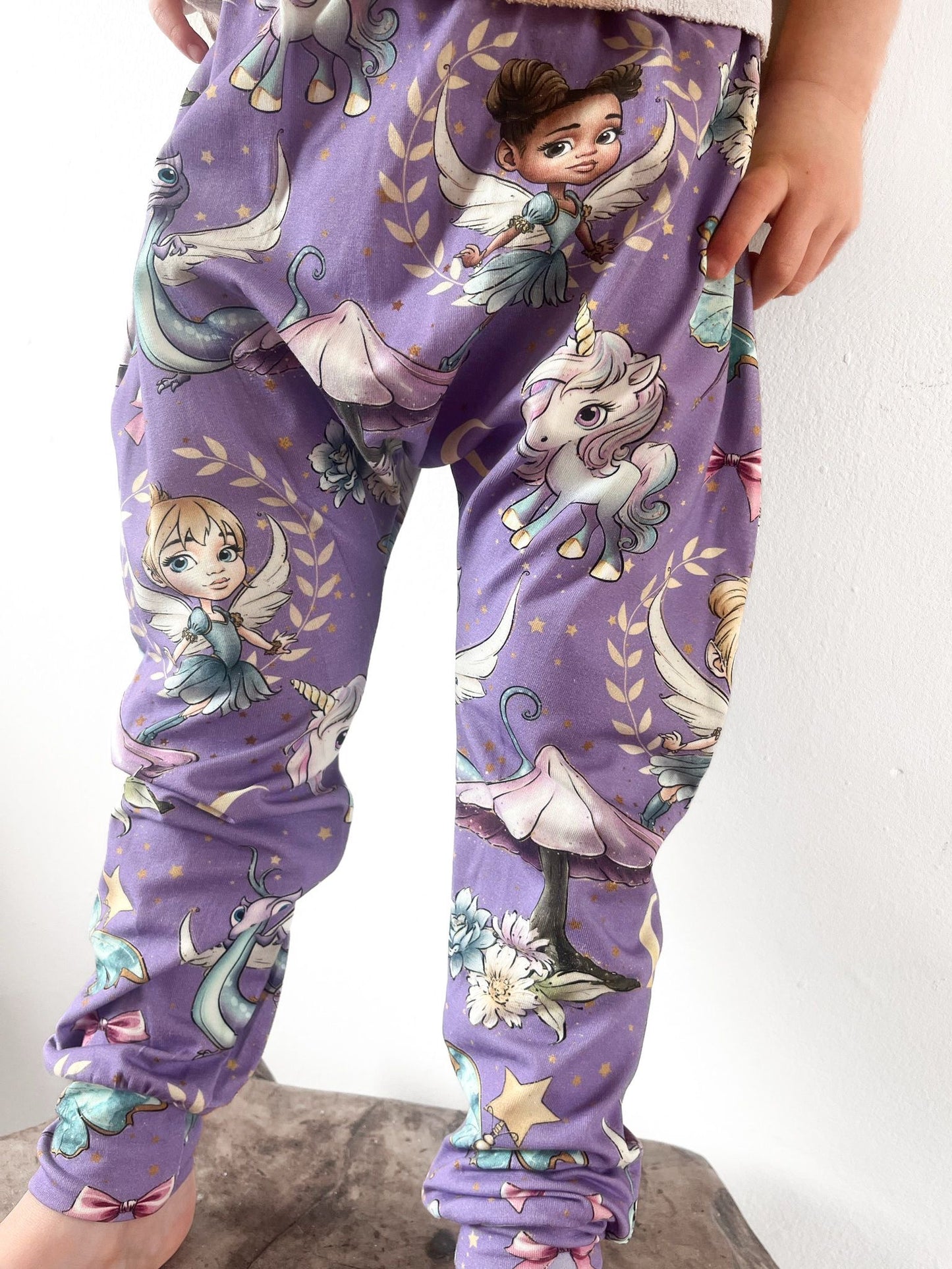 Pre Made Fairy Dream Pretty Princesses Kids Baggy Haremsc