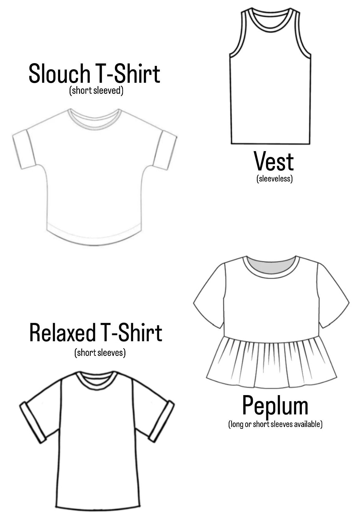 Retro Kid Pixels T-Shirts, Peplums and Vests (All Styles) (FT)