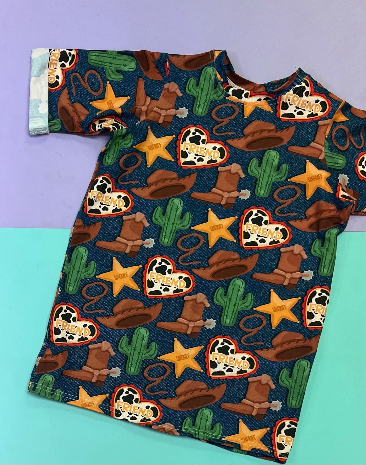 Pre Made Cowboy Friends Relaxed Tee