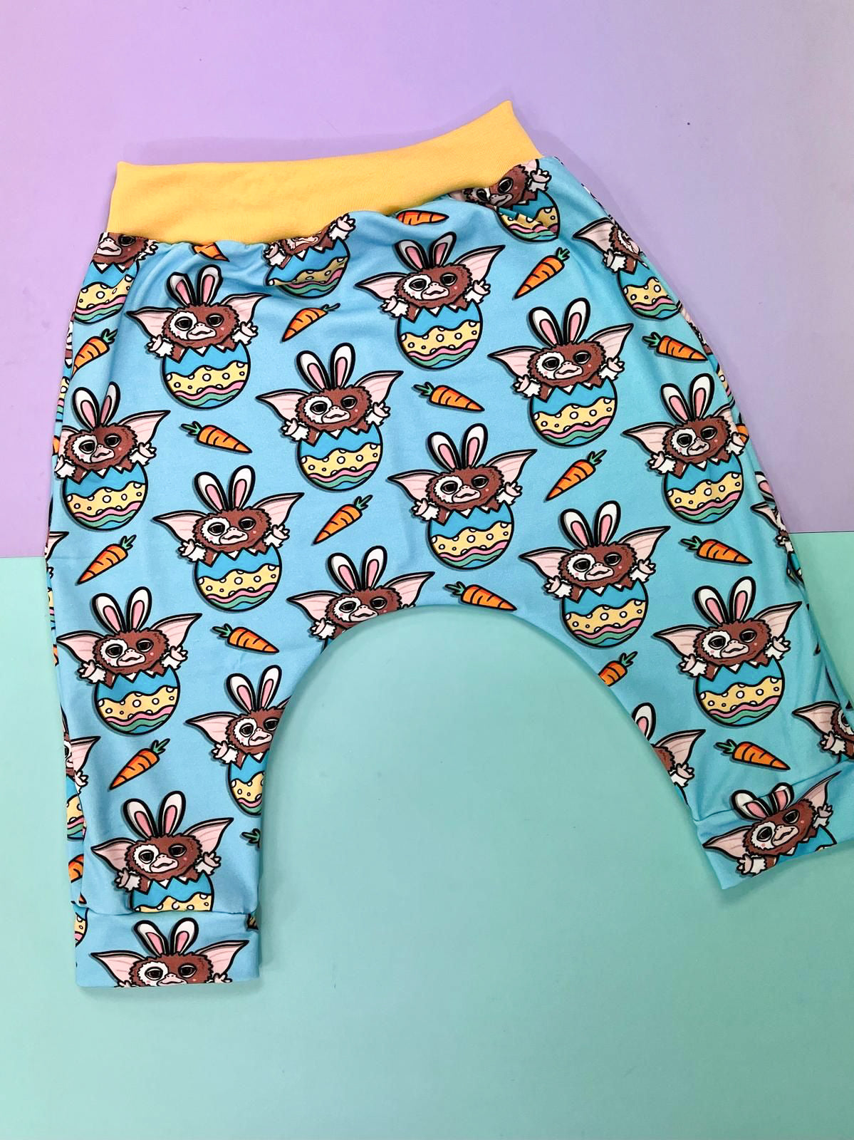 Pre Made Easter Gremlin Treat Yoga Shorts