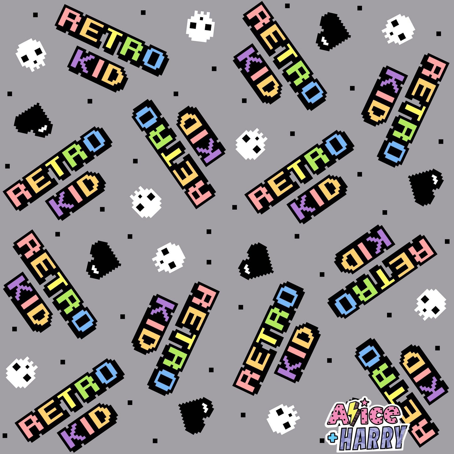 Retro Kid Pixels Shorts (All Styles)
