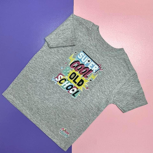 Pre Made Super Cool and Old School Printed Tee