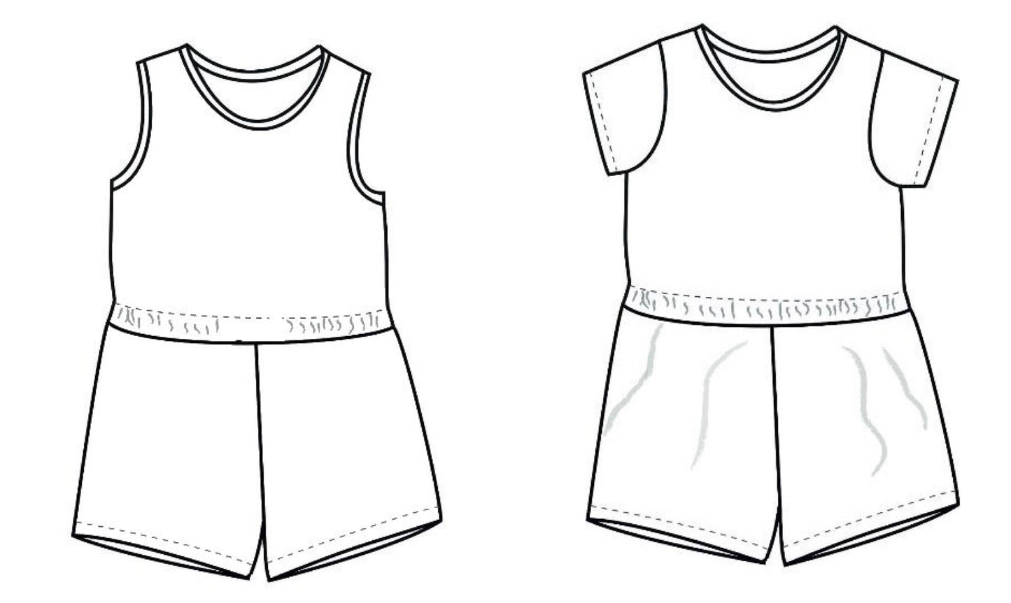 Colour Block Playsuit