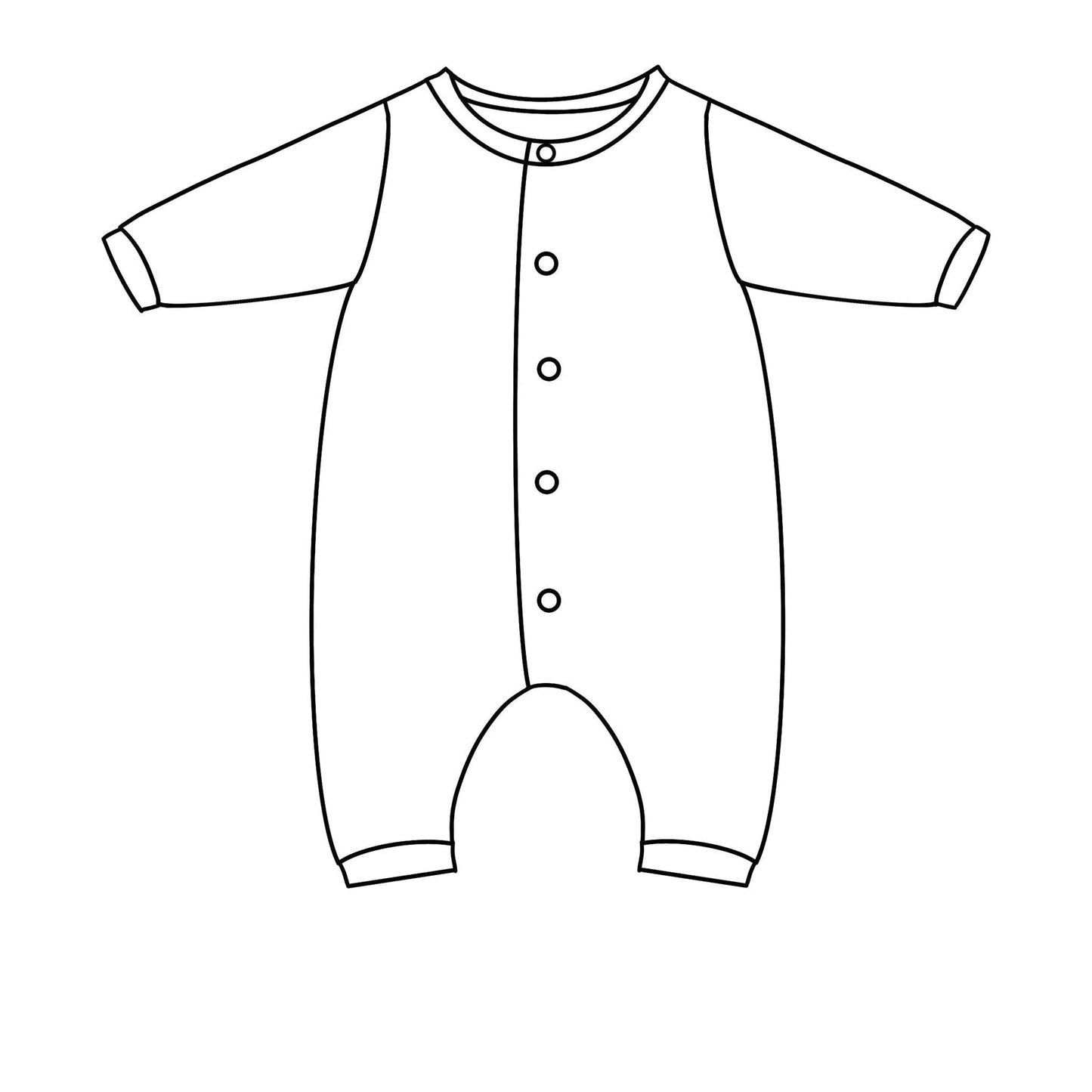 Cerealsly Cute Sleeved Romper (FT)