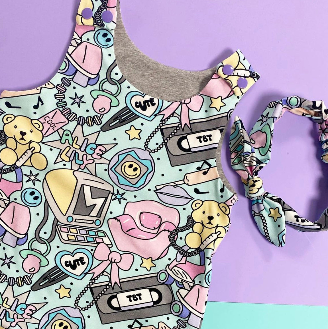 Surprise Cozy Headband / Topknot / Bow Bobbles!