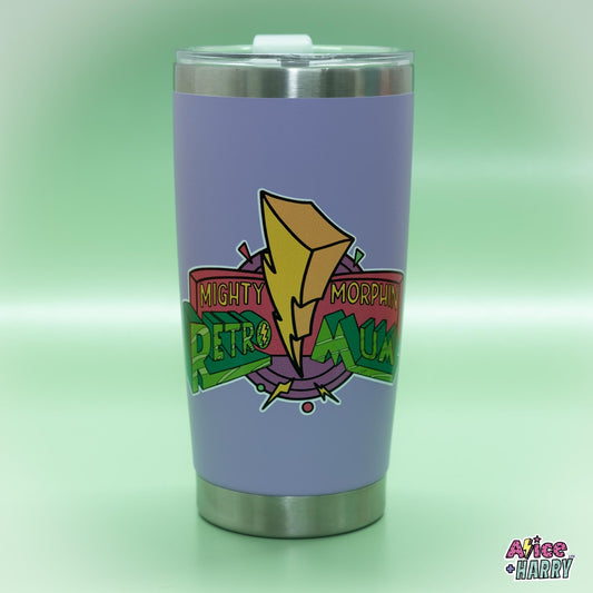 Mighty Morphin Retro Mum Thermal Coffee Flask