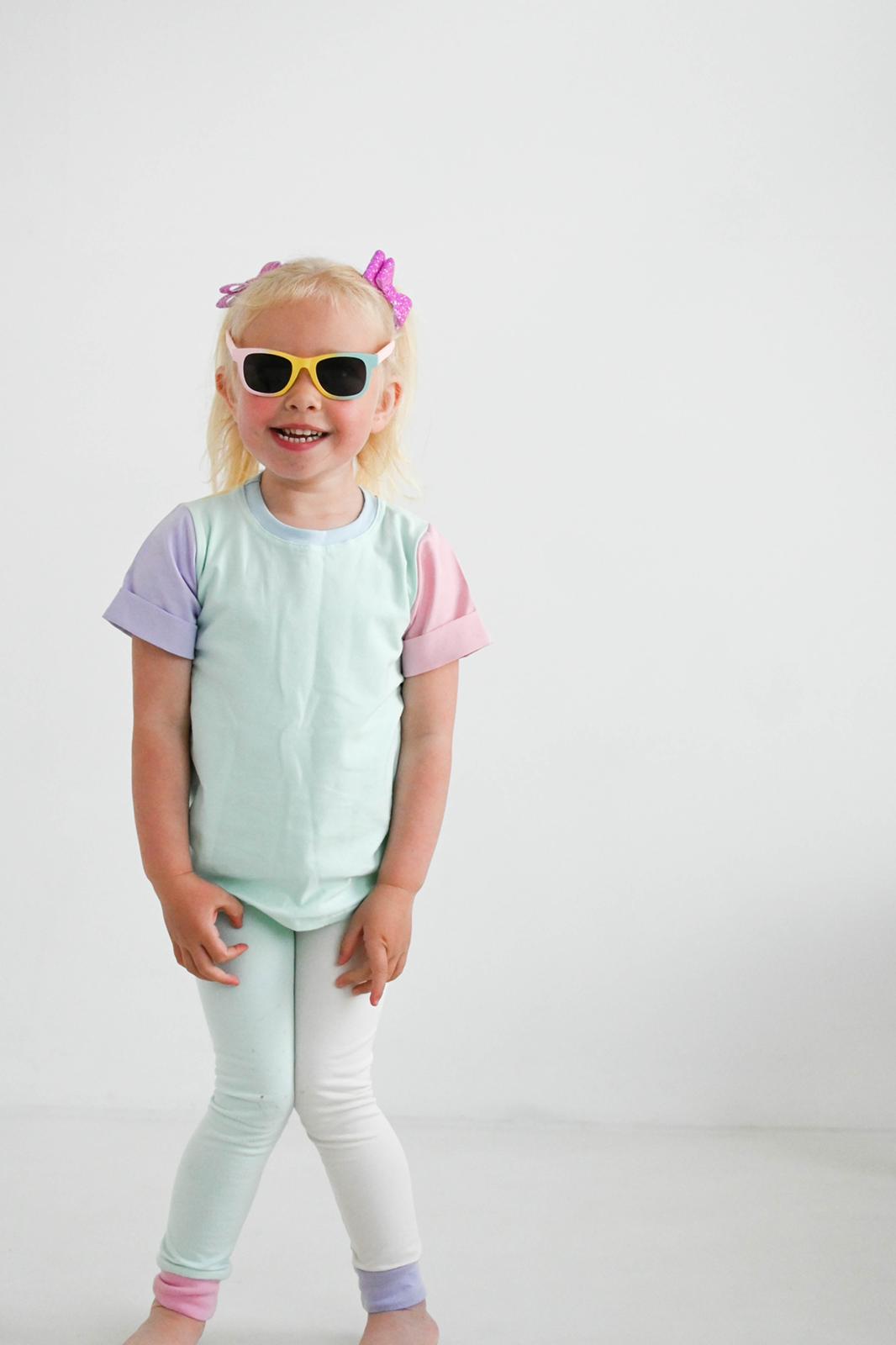 Colour Block Relaxed Tee