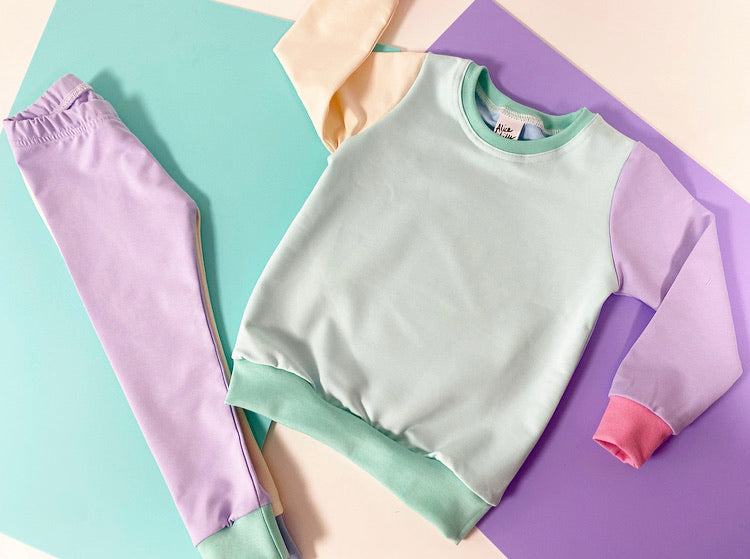 Colour Block Leggings (6-14y)