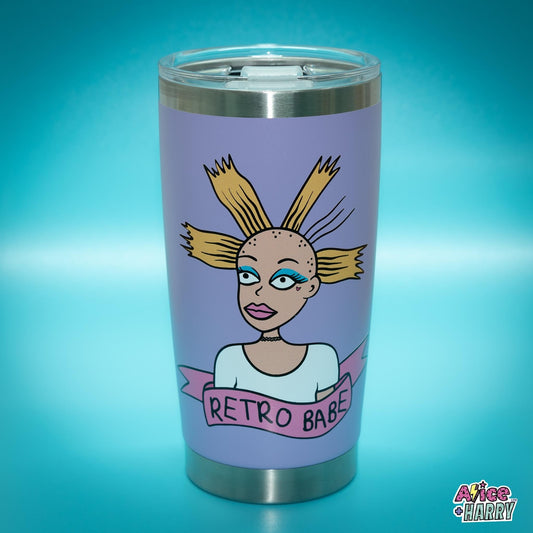 Retro Babe Thermal Coffee Flask