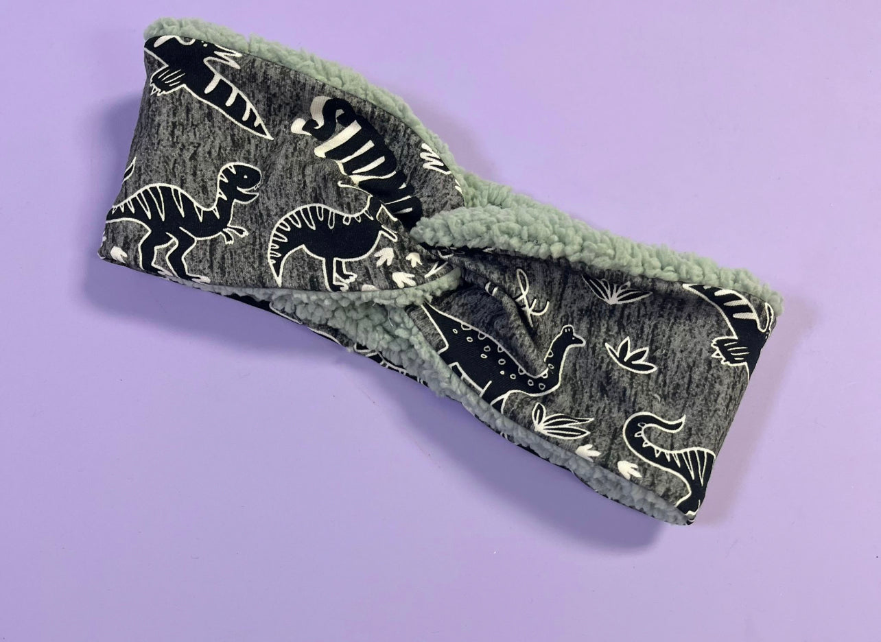 Surprise Cozy Headband / Topknot / Bow Bobbles!