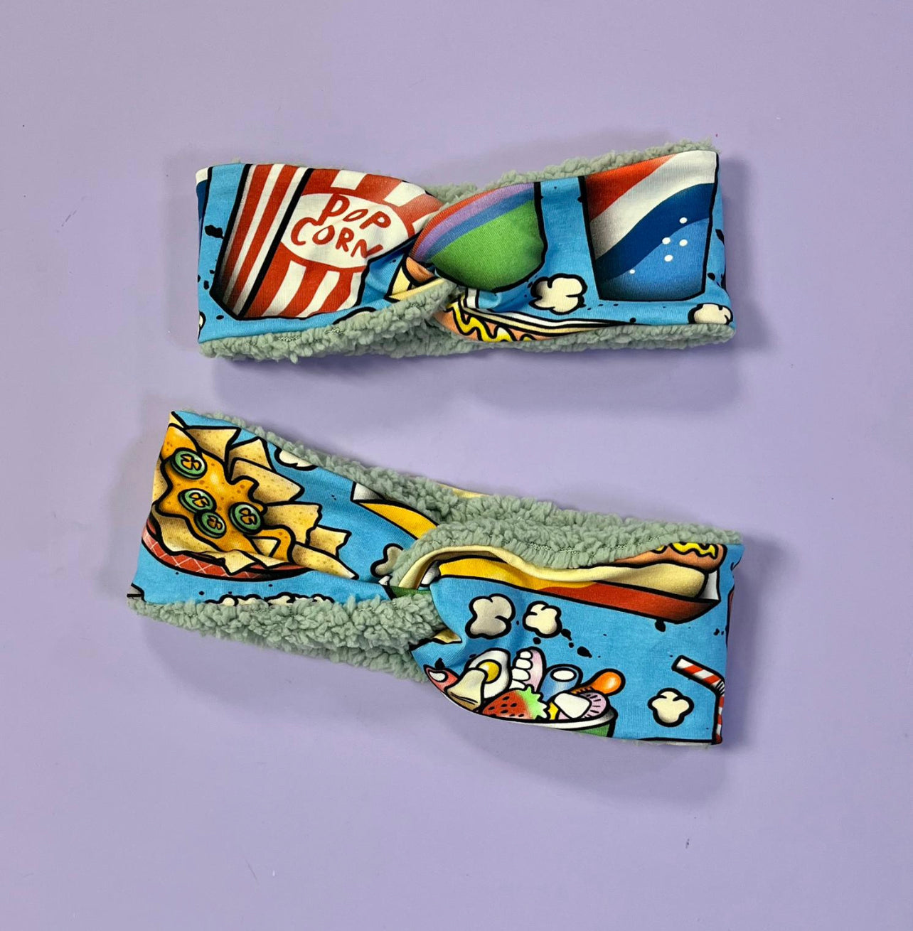 Surprise Cozy Headband / Topknot / Bow Bobbles!