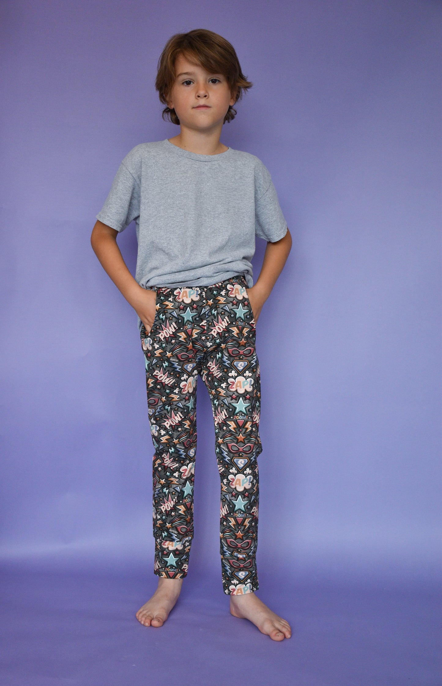 Pre Made Muted Super Pow Joggers