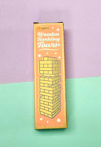 Mini Wooden Tumbling Tower