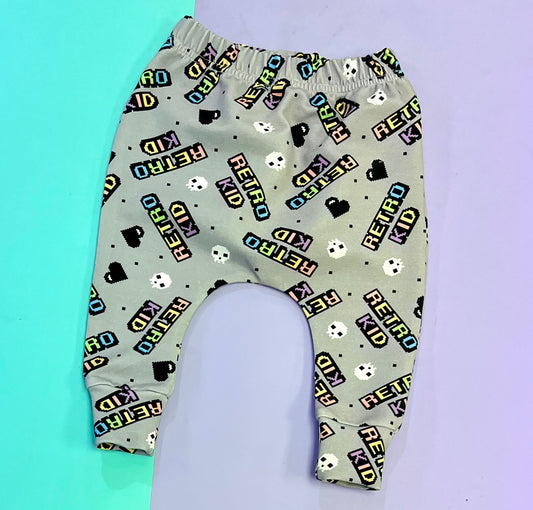 Retro Kid Pixels Leggings, Harems and Flares (FT)