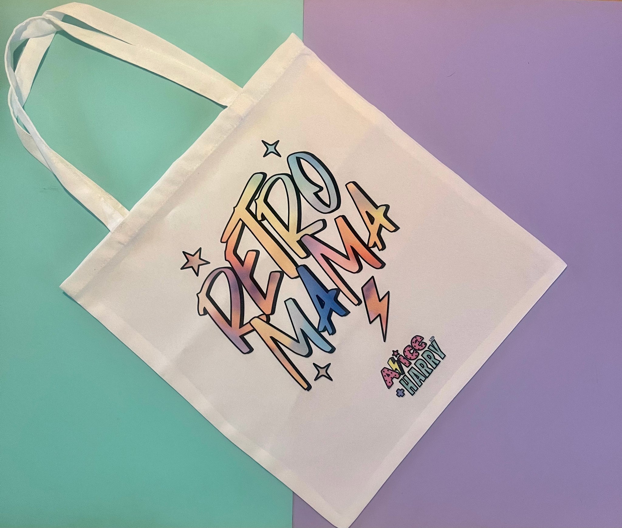 Retro Mama Tote Bag