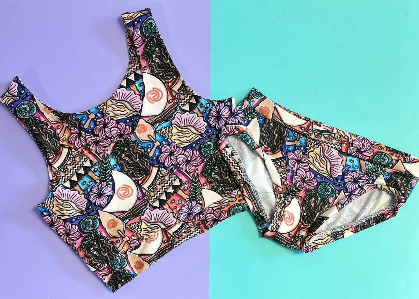 Surprise Adult Crop Top And Pants Set