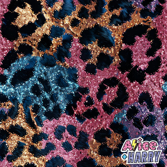 Glitter Leopard Dresses (All Styles)