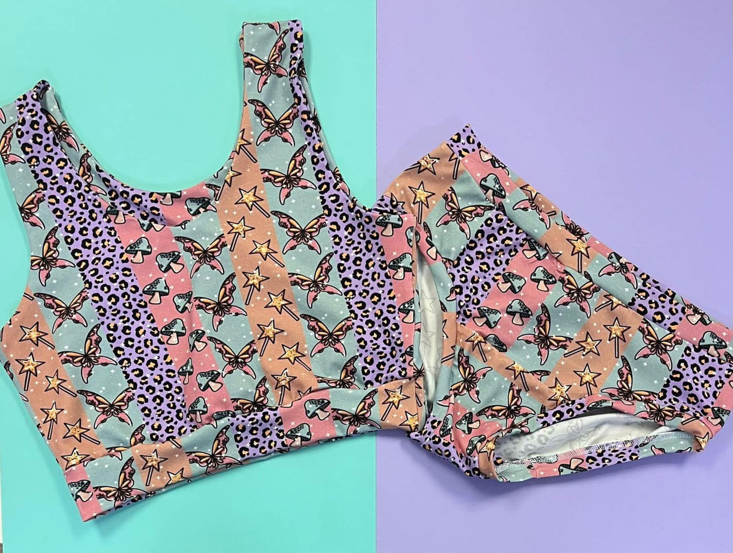 Surprise Adult Crop Top And Pants Set