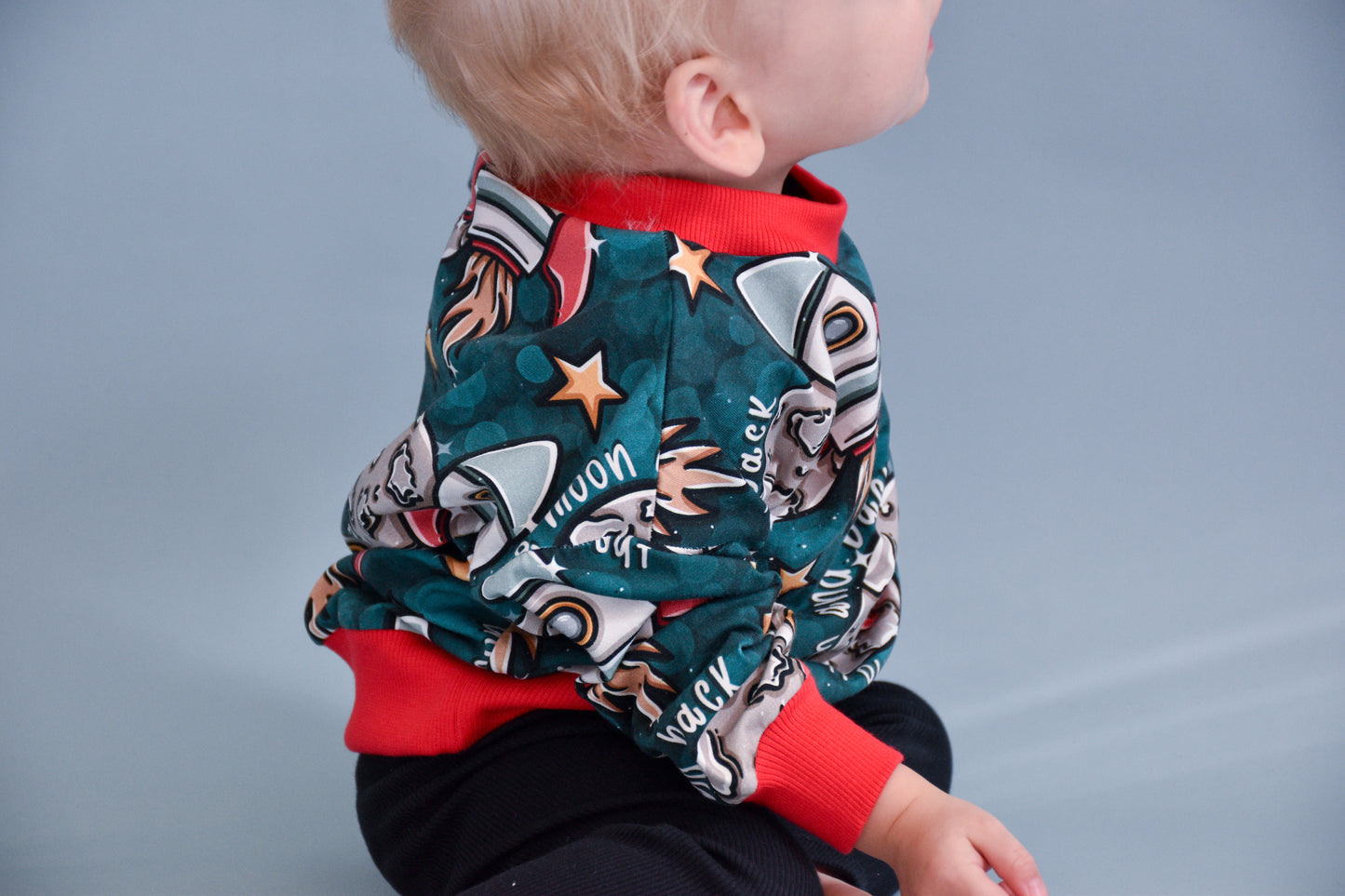 Pre Made To The Moon Slouchy Sweaters