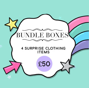 Bundle Boxes! Get 4 Surprise Clothing Items for £50!