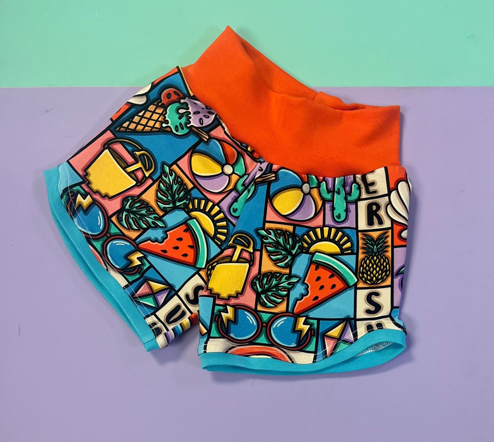 Summer Patchwork Shorts