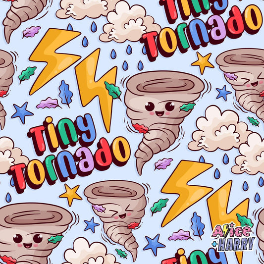Tiny Tornado Adult Baggy Crop