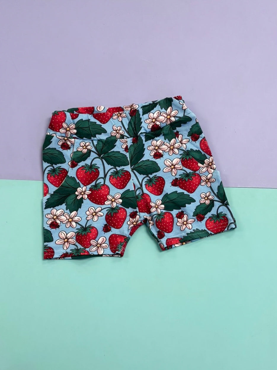 Pre Made Strawberry Field Jogger Shorts