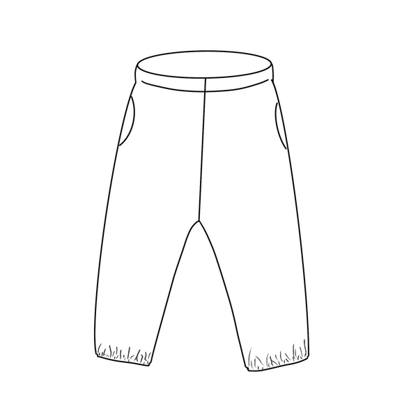 Childrens Baggy Trousers (Smaller Sizes, up to 3-4y)