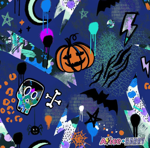 Spooky Abstract Kids Pants