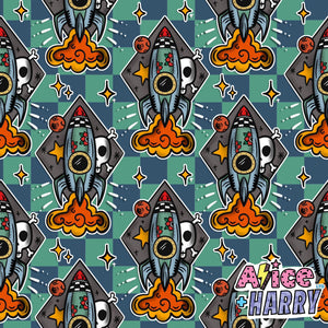 Rad Rockets Snood