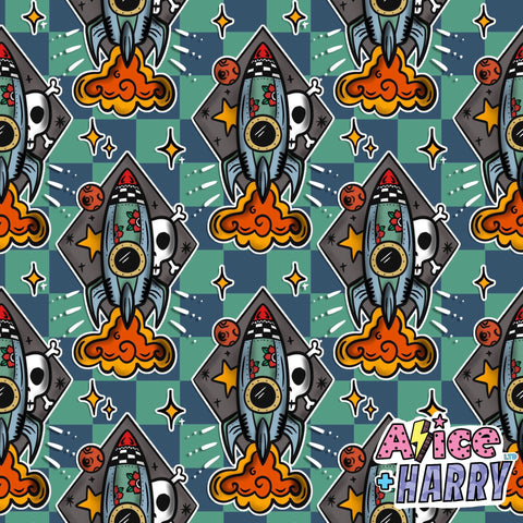 Rad Rockets Snood