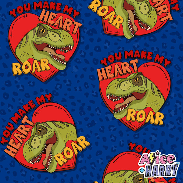 Heart Roar Dungarees