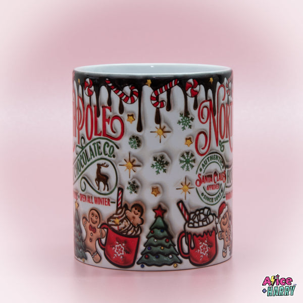 Christmas North Pole Mugs