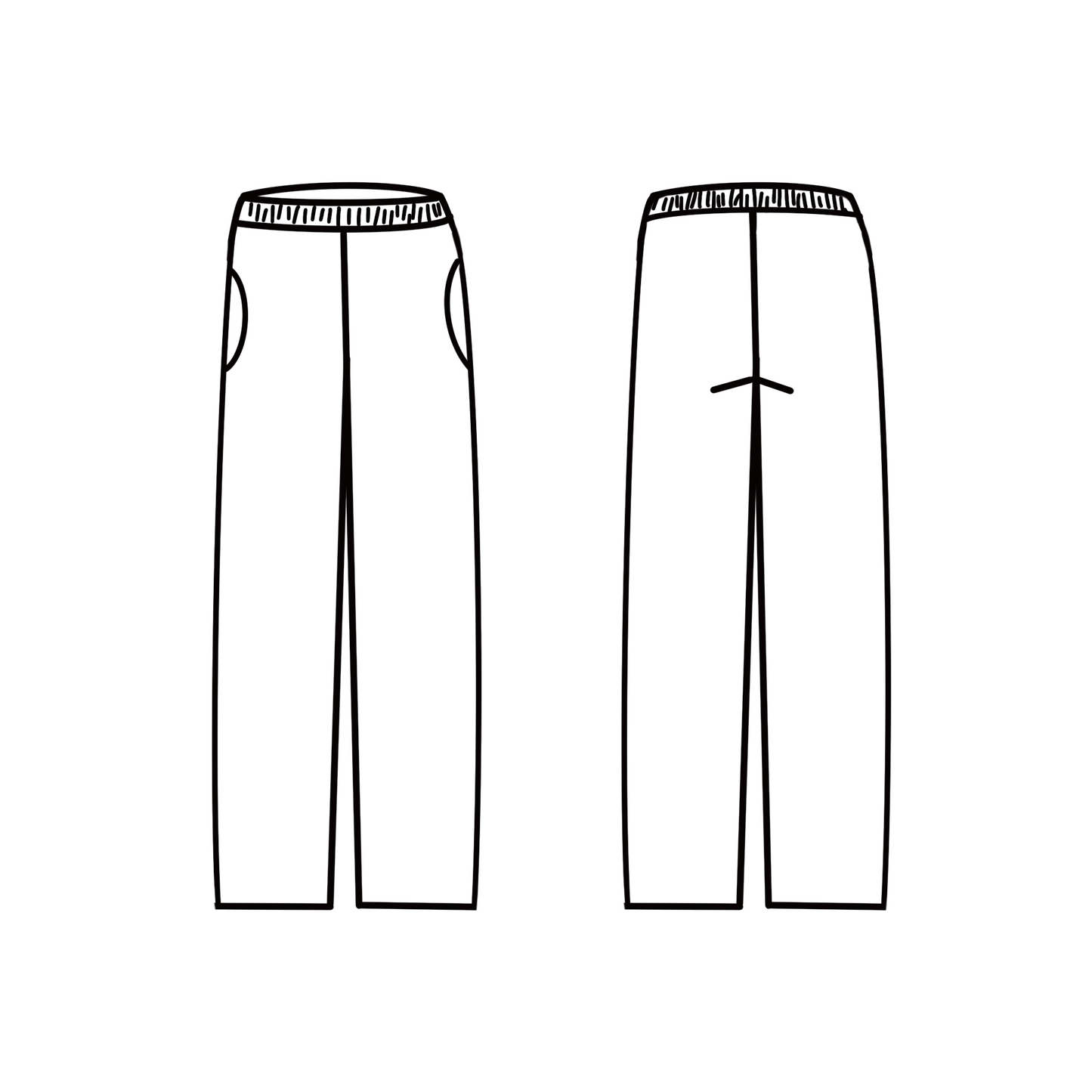 Sun And Moon Adult Baggy Trousers
