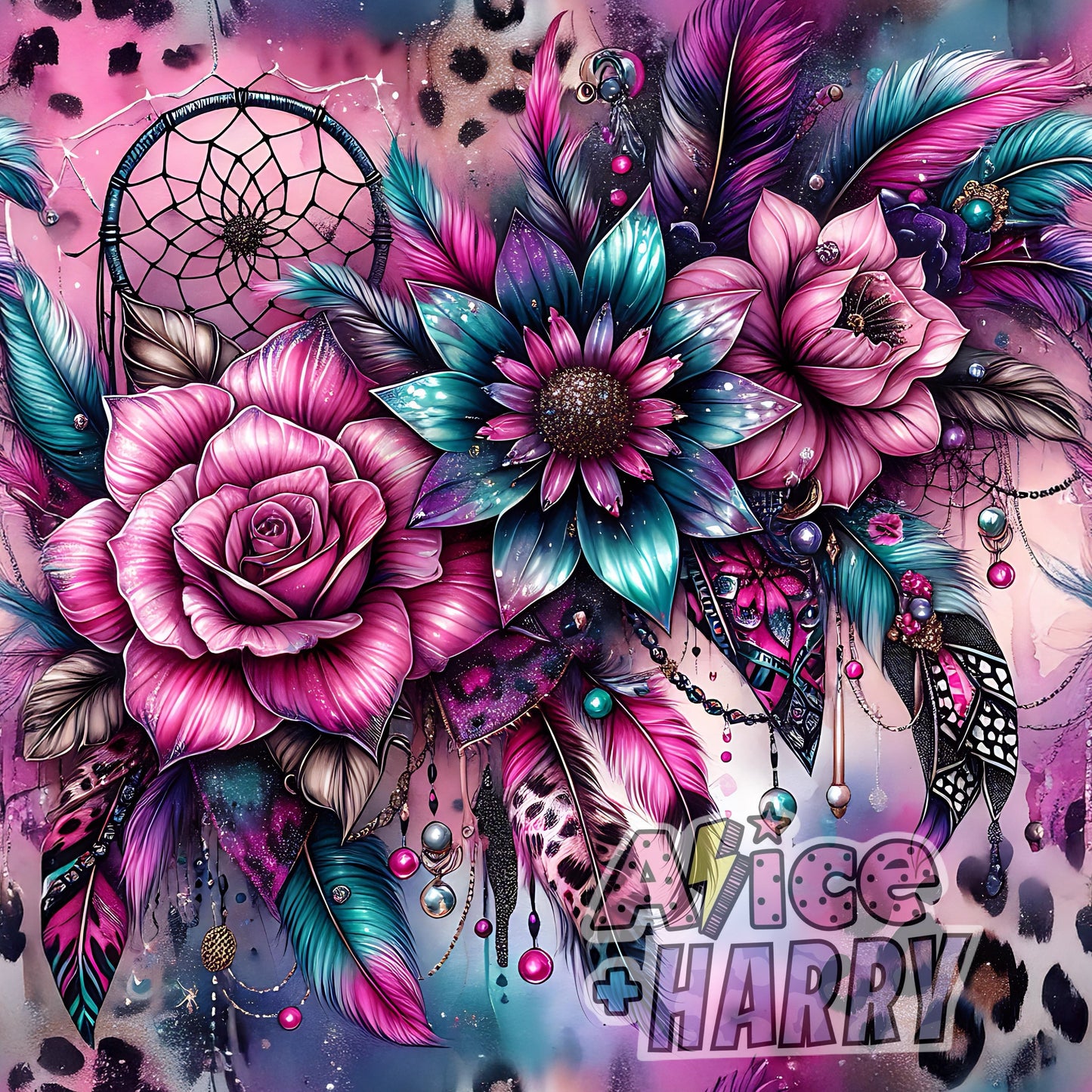 Boho Bloom T-Shirts, Peplums and Vests (All Styles)