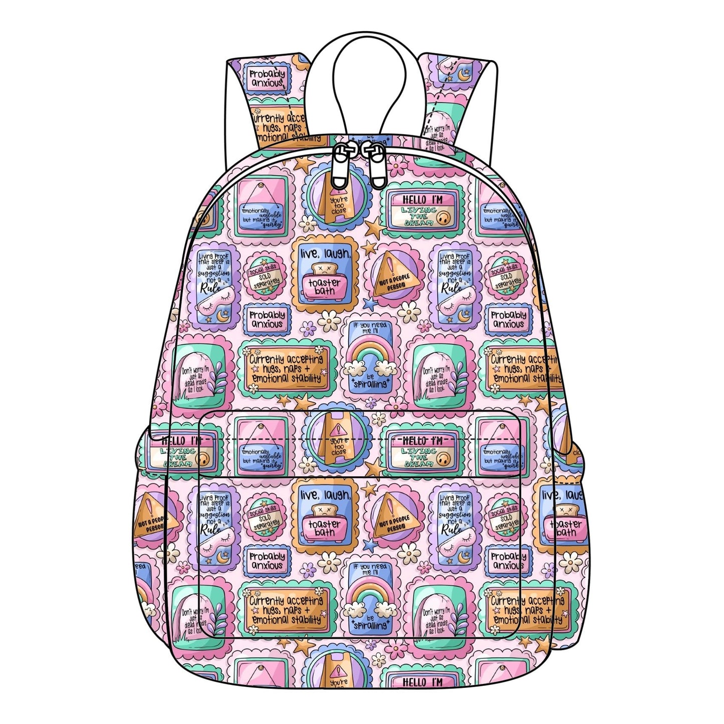 Backpack Pre order - Multiple Prints