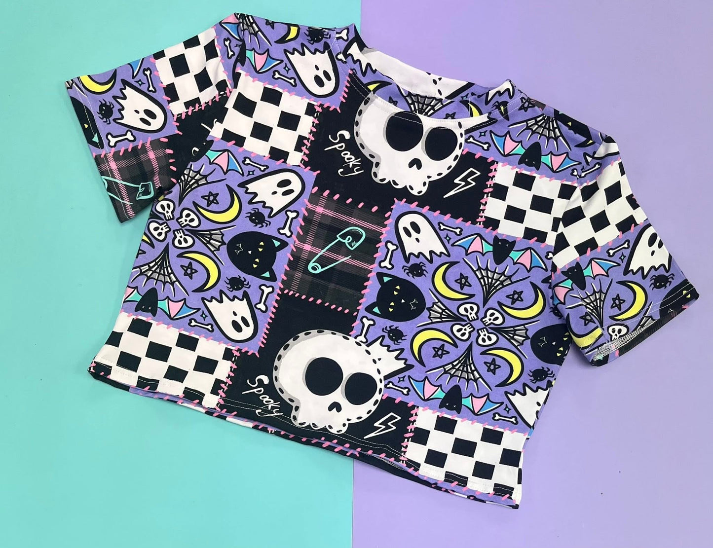 Surprise Adult Cropped Tee Shirt