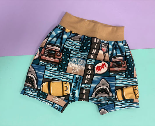 Pre Made Gone Fishing Cuffed Shorts