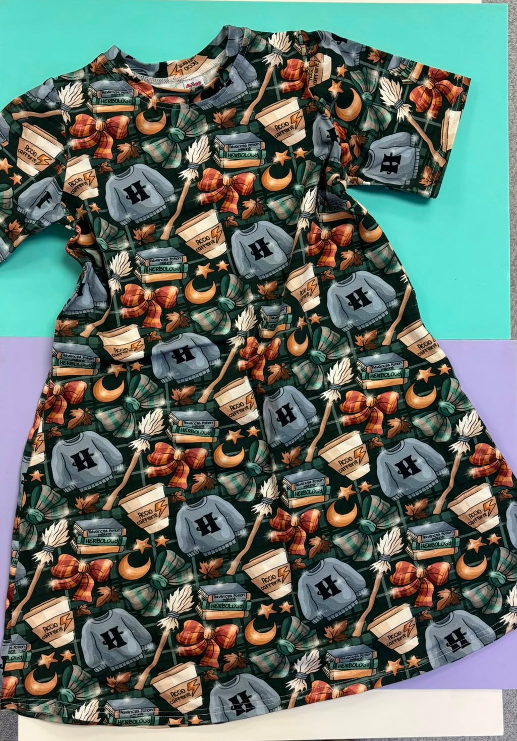Accio Caffeine Tshirt Dress - Ready Made