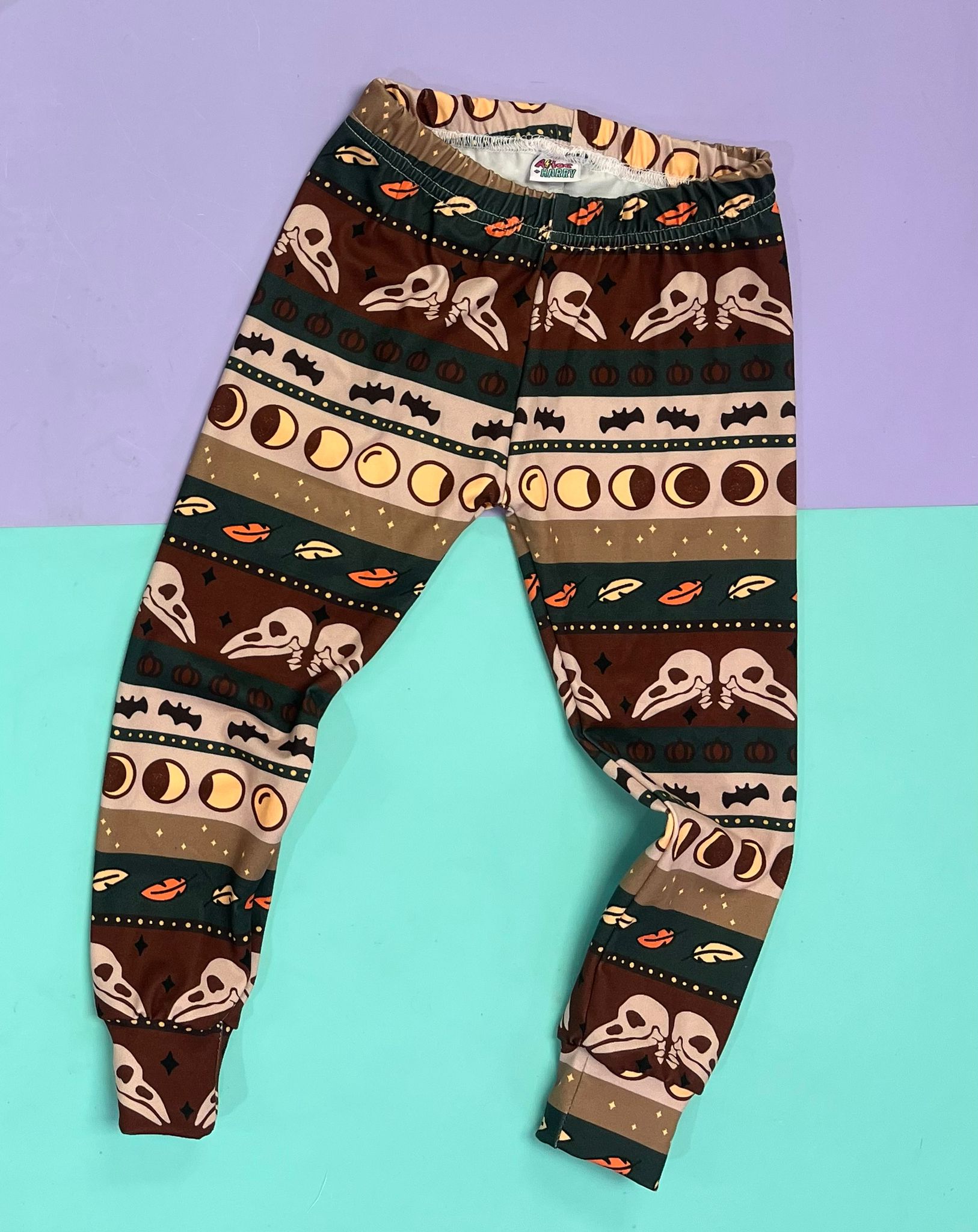 Pre Made Halloween Aztec Leggings