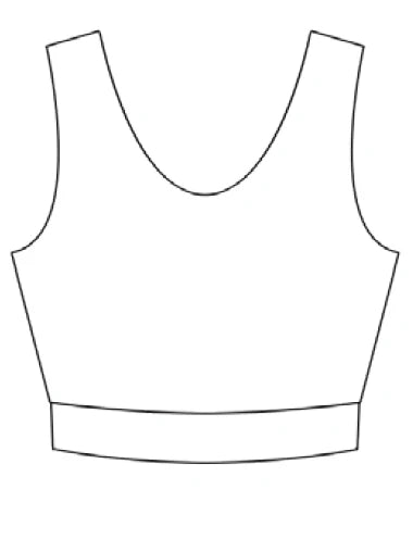 Surprise Adult Sleeveless Crop Top