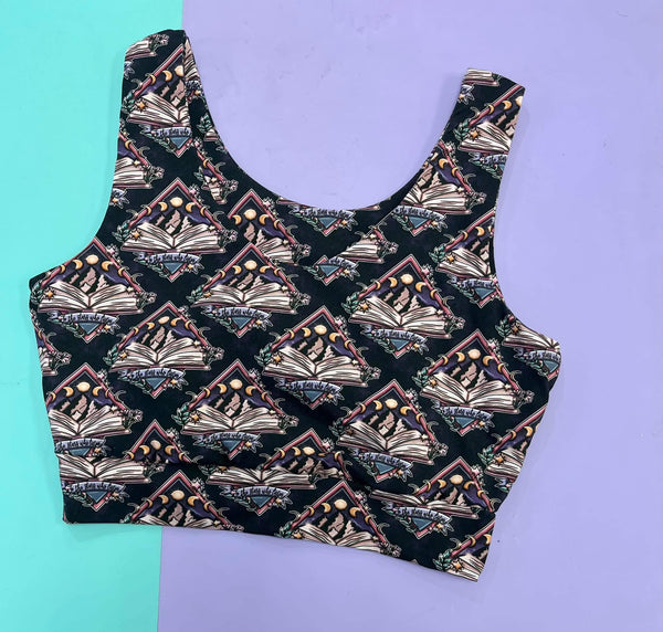 Surprise Adult Sleeveless Crop Top