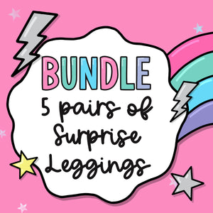 Surprise Leggings or harems - 5 Pair Bundle